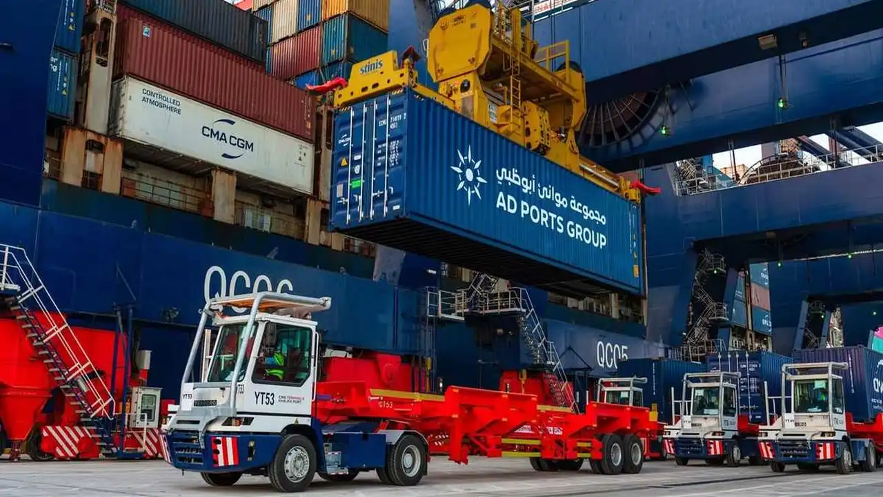 موانئ نواتوم تستقبل رافعات رصيف وجسرية جديدة داخل ميناء سفاجا في مصر